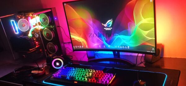 LED Symphony Computer Monitor Streamer Light Bar - Image 2
