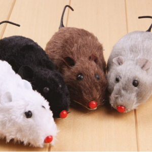 Clockwork Spring Power Plush Mouse
