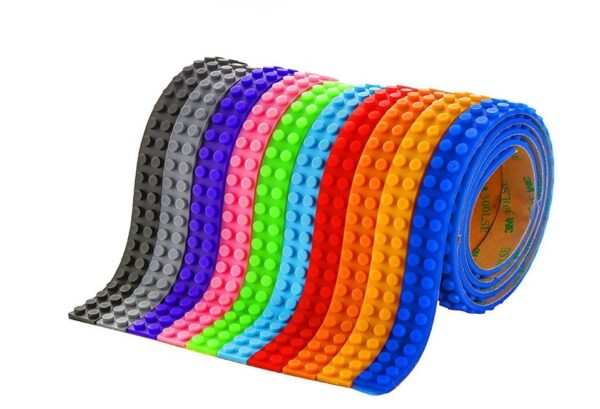building blocks tape, silicone building blocks, building blocks, strips, no connectors - Image 4