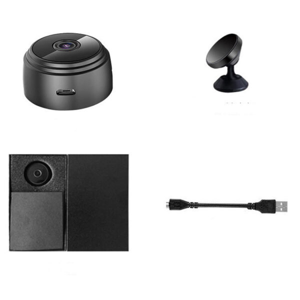 Small Home Wifi Remote High-definition Night Vision Free Plug-in Monitor - Image 3
