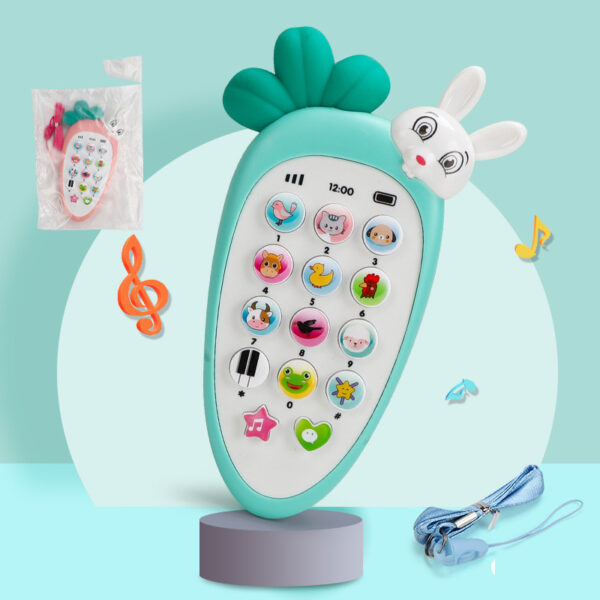 Baby Electronic Phone Toys Music Early Childhood Educational Toys Multi-function Simulation Phone Toys - Image 5