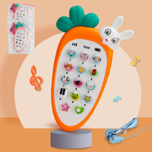 Baby Electronic Phone Toys Music Early Childhood Educational Toys Multi-function Simulation Phone Toys - Image 4