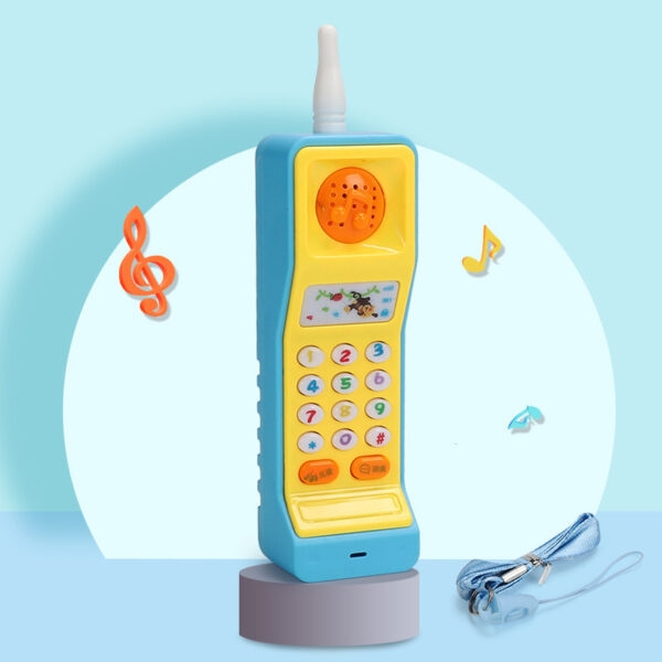 Baby Electronic Phone Toys Music Early Childhood Educational Toys Multi-function Simulation Phone Toys - Image 2