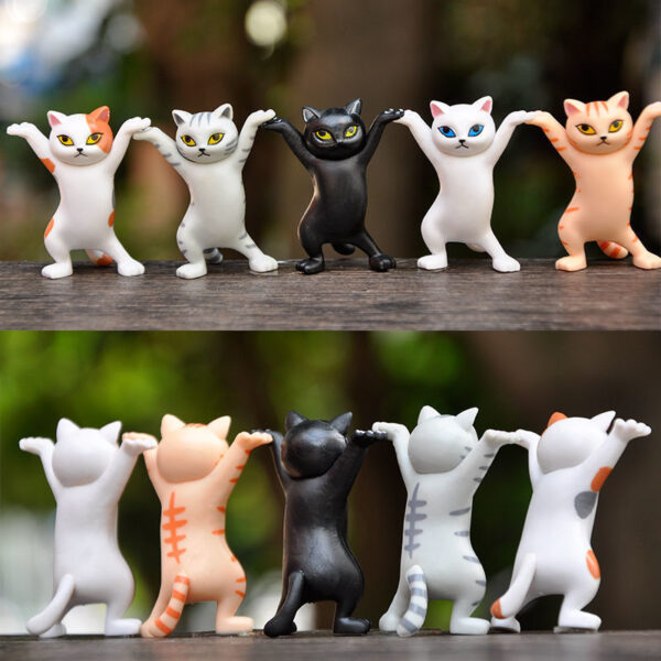 Kid Children Funny Toys Gift Cat Coffin Dance Doll Animals Figurines Handmade Blind Box Decoration Toys Gift - Image 2