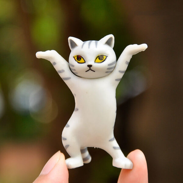 Kid Children Funny Toys Gift Cat Coffin Dance Doll Animals Figurines Handmade Blind Box Decoration Toys Gift - Image 3