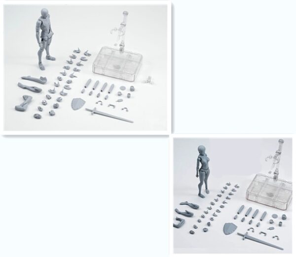 Home Decoration Accessories Drawing Figures For Artists Action Figure Model Human Mannequin Kits Room Decoration - Image 3