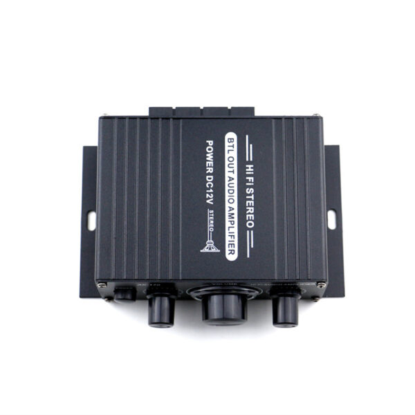 Black Computer Desktop Digital Computer Amplifier - Image 2