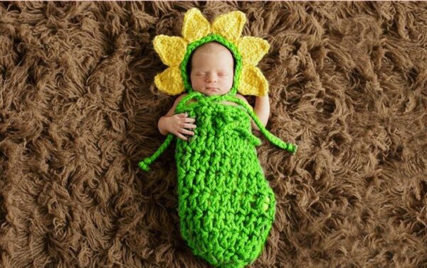 Newborn Baby Children Photography Clothes Baby  Days Full Moon Photo Clothing - Image 6