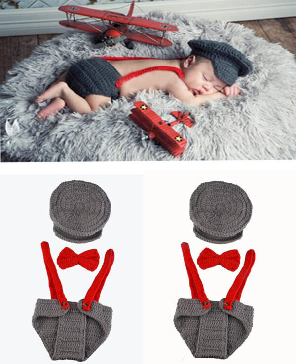 Newborn Baby Children Photography Clothes Baby  Days Full Moon Photo Clothing - Image 4