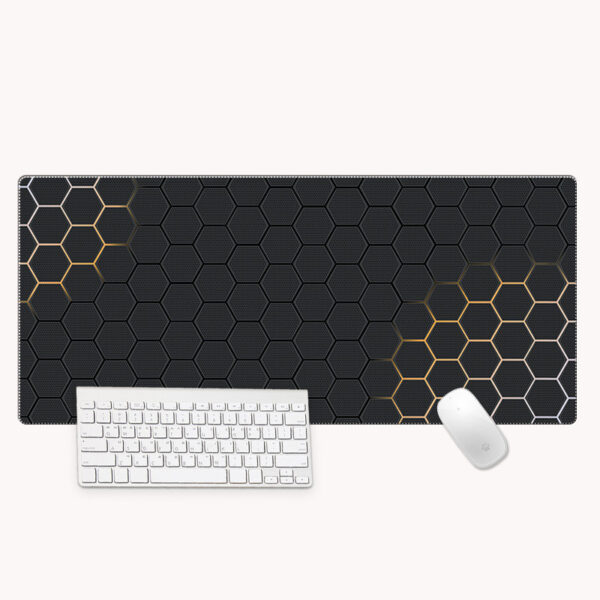 Oversized Thickened Precision Seaming Computer Desk Mat - Image 8