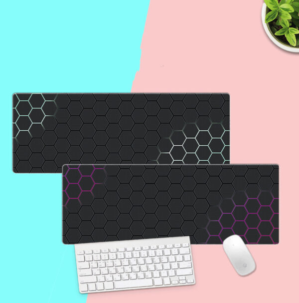 Oversized Thickened Precision Seaming Computer Desk Mat - Image 7