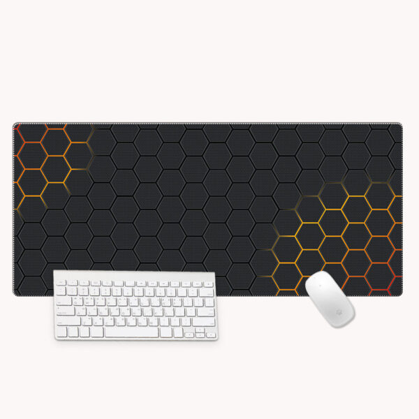 Oversized Thickened Precision Seaming Computer Desk Mat - Image 6