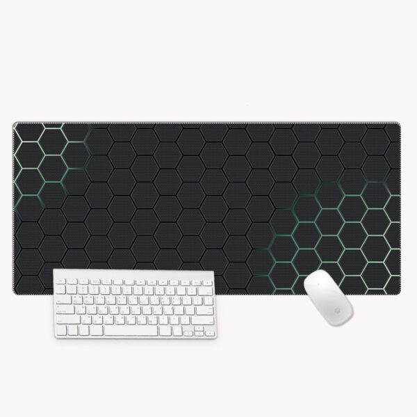 Oversized Thickened Precision Seaming Computer Desk Mat - Image 4