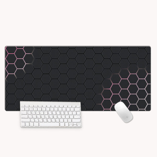 Oversized Thickened Precision Seaming Computer Desk Mat - Image 5