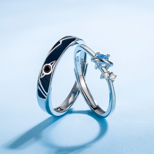 Couple Rings Fashion Personality Rings Men and Women Rings - Image 7