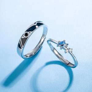 Couple Rings Fashion Personality Rings Men and Women Rings
