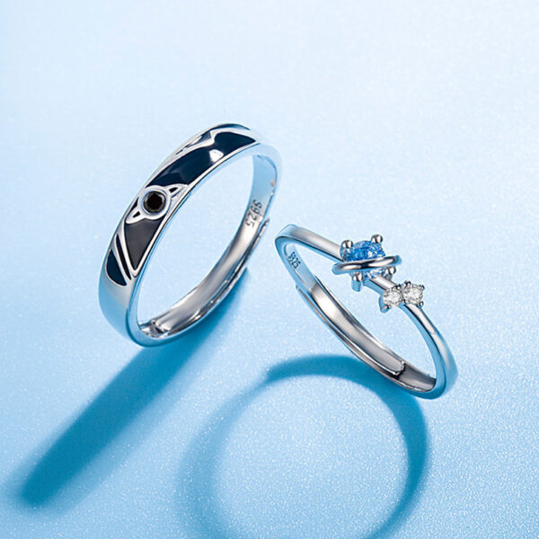 Couple Rings Fashion Personality Rings Men and Women Rings