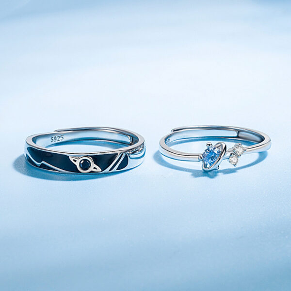 Couple Rings Fashion Personality Rings Men and Women Rings - Image 4