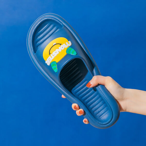 Lovely Slippers Women''S Summer Fashion Wear Bath Antiskid Men''S Home Couple Cool Slippers Stepping On Excrement Feeling Indoor - Image 10