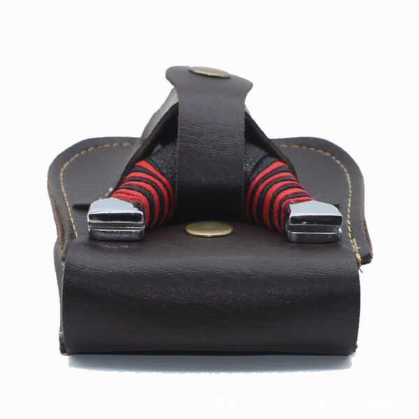 Slingshot All-In-One Bag Leather Belt Bag Steel Ball Bag Marbles Are Durable And Not Deformed Outdoors - Image 4