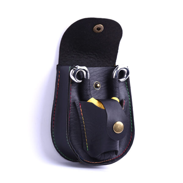 Slingshot All-In-One Bag Leather Belt Bag Steel Ball Bag Marbles Are Durable And Not Deformed Outdoors - Image 2