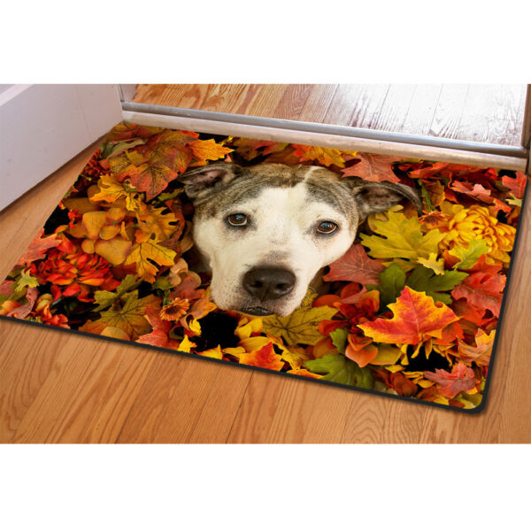 Animal Creative Printing Pet Mat Household Ottoman Cushion Non-slip Bath Mat - Image 7