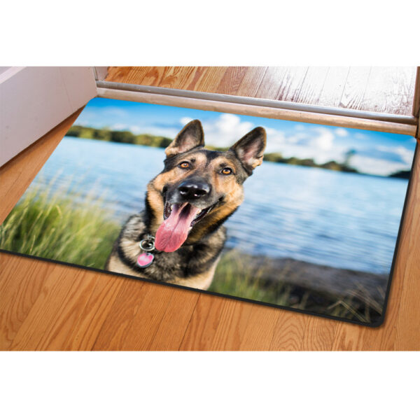 Animal Creative Printing Pet Mat Household Ottoman Cushion Non-slip Bath Mat - Image 9