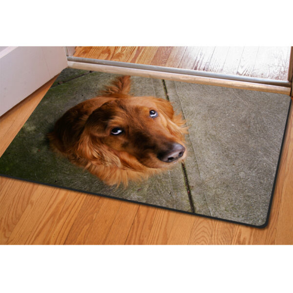 Animal Creative Printing Pet Mat Household Ottoman Cushion Non-slip Bath Mat - Image 6