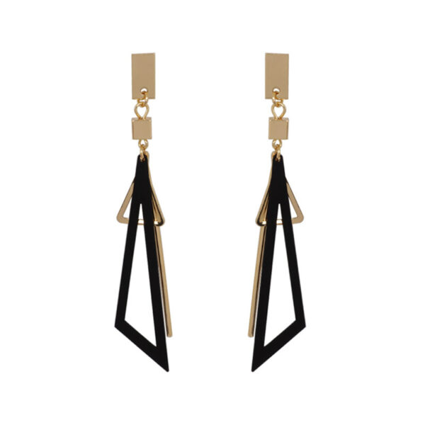 Series Metal Leaf Earrings Earrings Earrings Jewelry - Image 5