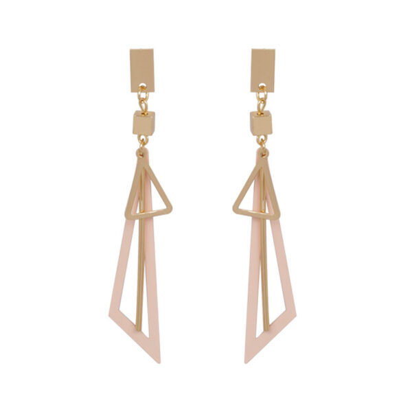 Series Metal Leaf Earrings Earrings Earrings Jewelry - Image 2