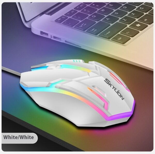 Wired Luminous Mouse Office Home Games USB Desktop Computers And Laptop Universal PlayerUnknown's Battlegrounds - Image 6