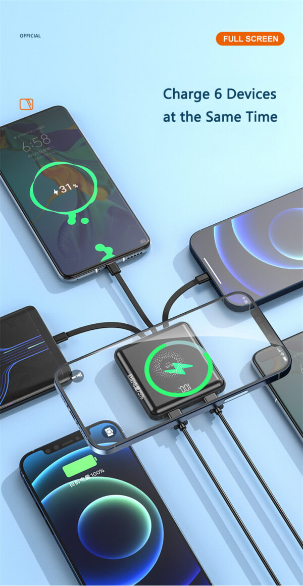 20000mAh Fast Charging Power Bank Mini Portable - Image 10