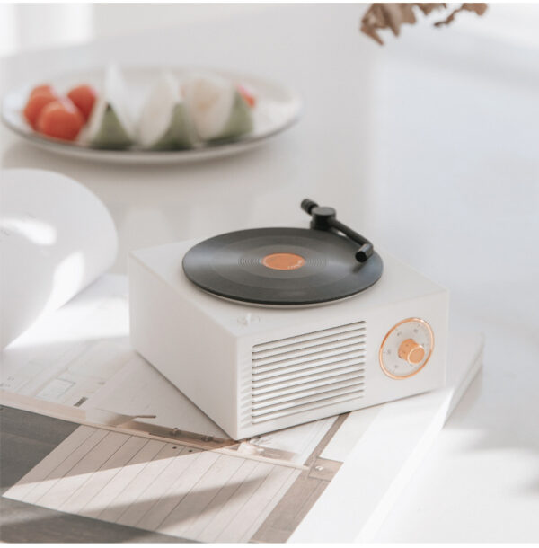 Wireless mini portable retro phonograph Bluetooth-compatible speaker - Image 8
