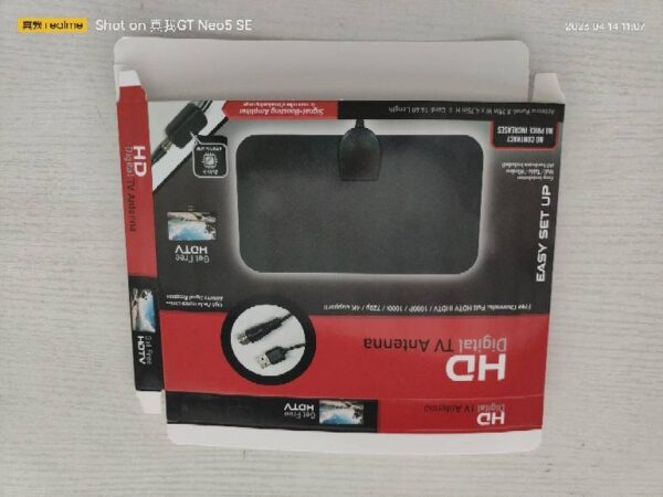 European And American Digital TV Indoor Antenna Ground Wave Mini HDTV Antenna - Image 6