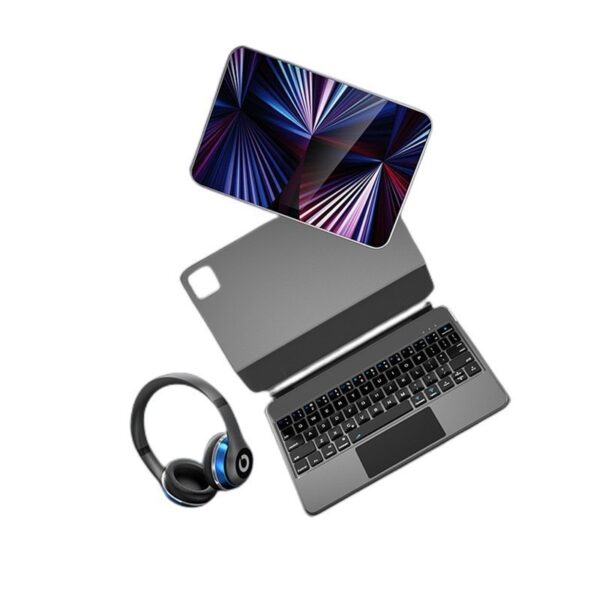 Suspension Magic Control Keyboard For Tablet Computer Integrated Tablet Magnetic Suction Protective Cover - Image 3