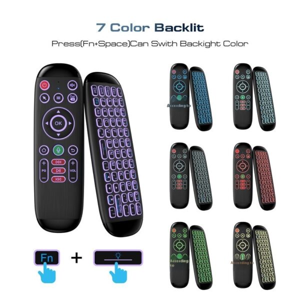 Wireless Keyboard And Mouse Remote Control TV Box - Image 2