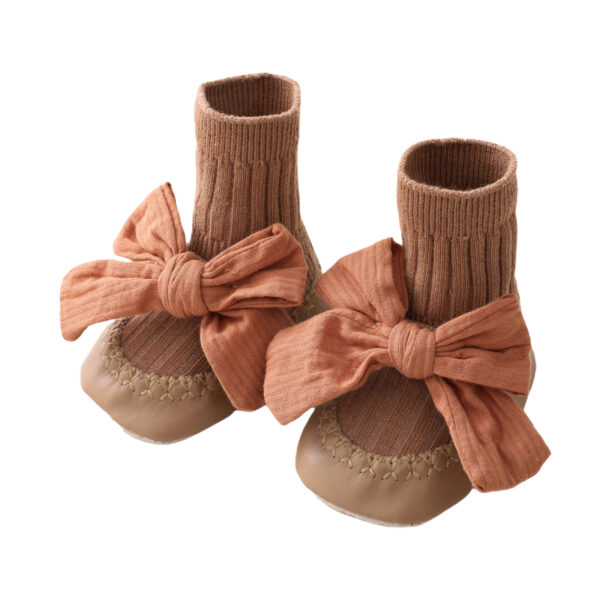 New Baby Floor Footwear Soft Bottom Cute Princess Baby Toddler Lace Footwear - Image 2