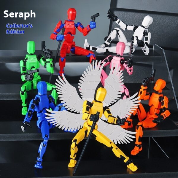 Updated And Hot-sale Multi-Jointed Movable Shapeshift Robot 3D Printed Mannequin Dummy Action Model Doll Toy Kid Gift - Image 5