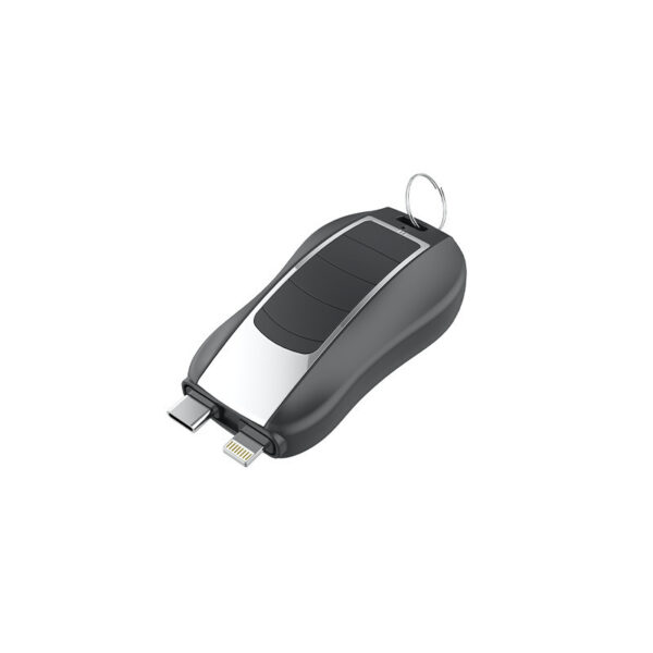 New Portable Mini Keychain Emergency Power Bank Wireless Portable Power Bank - Image 4