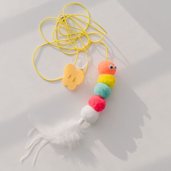 Cat Toys Simulated Cute Toys Funny Self-hey Interactive Toy Rope Grabbing Mouse Telescopic Hanging Cat Pet Supplies - Image 10