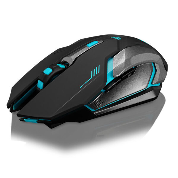 Mouse Wireless Rechargeable Notebook Desktop Home Office Universal Game Mute Luminous - Image 7