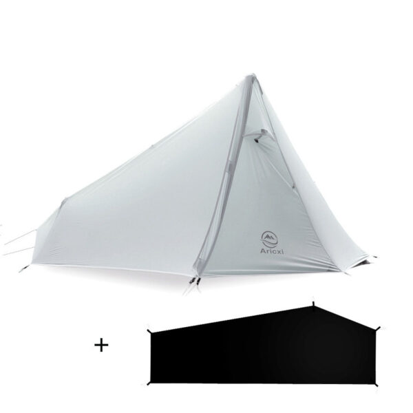 Single - Side Silicone - Coated Single - Person Rodless Tent Outdoors - Image 5