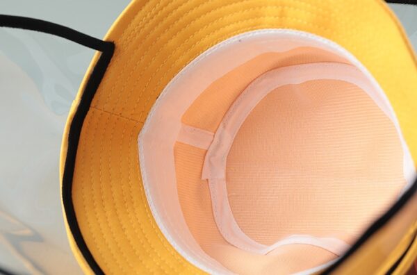 Child Protection Products Hot Buy Anti-spitting Protective Hat Dustproof Cover Kids Boys Girls Fisherman Hat - Image 6