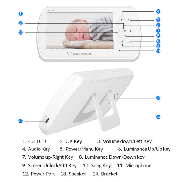 Baby monitoring home monitor - Image 3