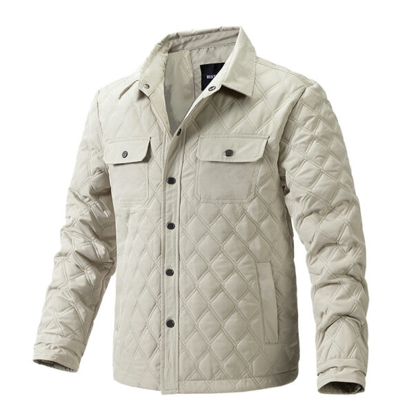 Men's Fashion Jacket Business Jacket Cotton Jacket - Image 10