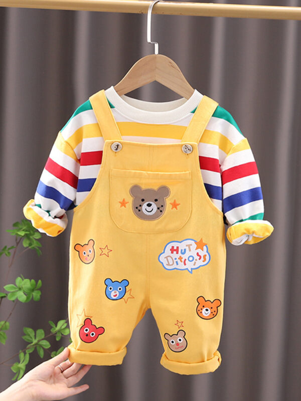 Boys' Top Overalls Suit - Image 9