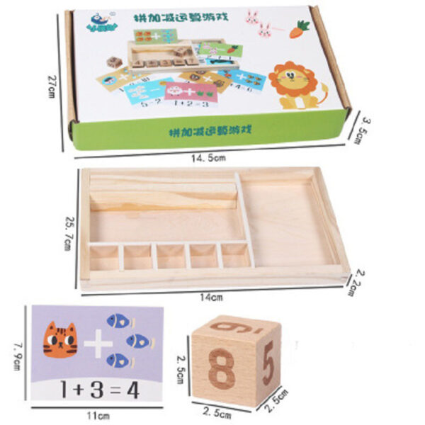 Children's arithmetic building block toys - Image 3