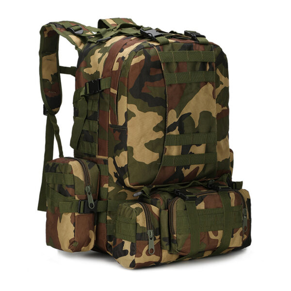 Outdoors Camouflage Tactical Hiking Bacpack - Image 2