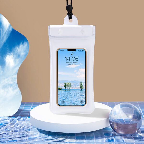 Inflatable Floating Touch Screen Mobile Phone Waterproof Bag Three Layers - Image 6