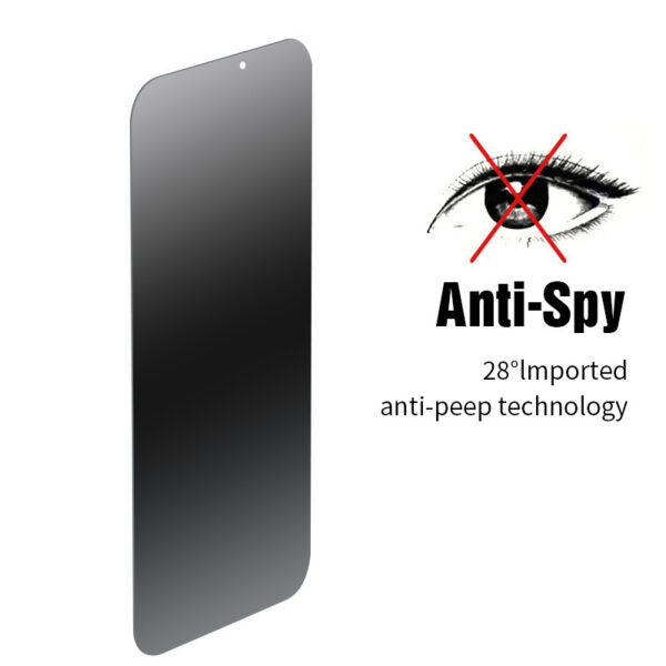 Mobile Phone Anti-peeping Tempered Glass Full Screen - Image 4